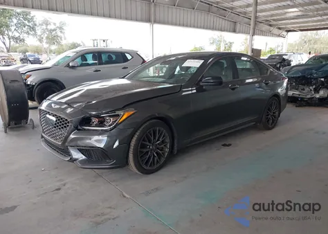 2019 Genesis G80 3.3T Sport from USA, damaged, VIN KMHGN4JB5KU295837